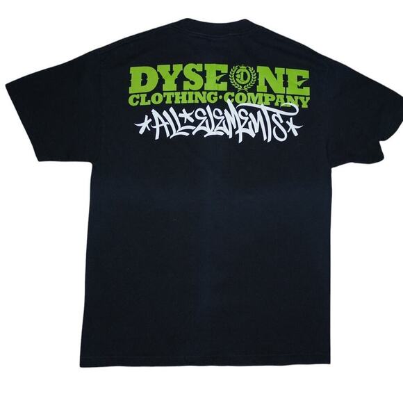 Dyse One All Elements DJ Graphic Tee – Size L – Graffiti Hip-Hop Streetwear - Picture 4 of 5